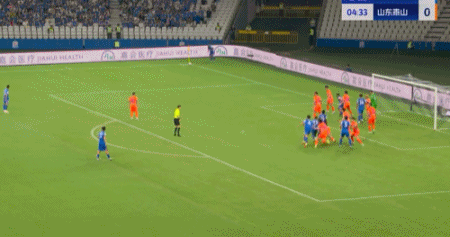 8868体育-申花3-3山东,卡扎帽子戏法,汪海健、吴曦、徐皓阳破门