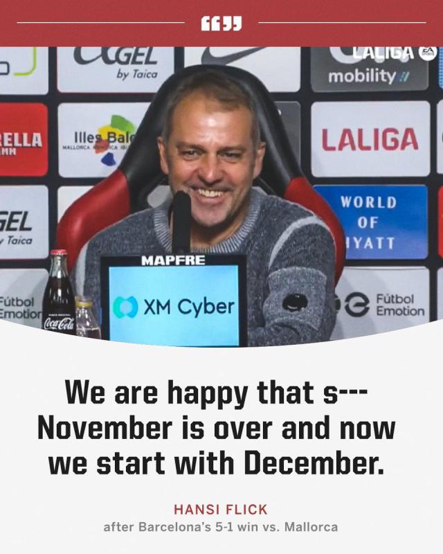 1733283161608098755.jpeg 弗利克:今天不需要莱万上场 亚马尔复出非常重要