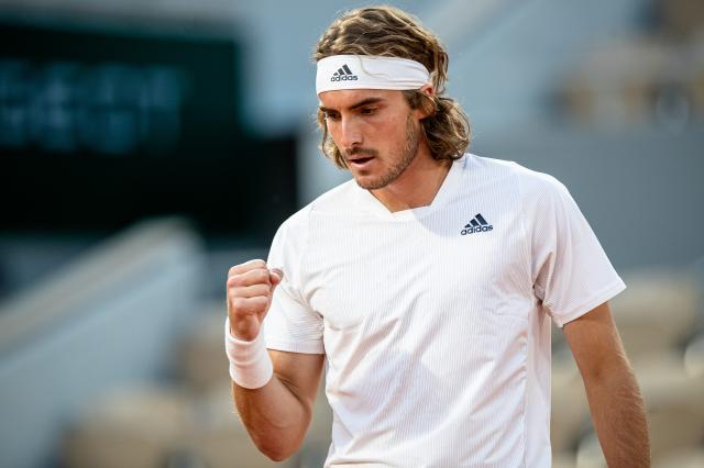 1622993138884074849.jpeg 8868体育官网-西西帕斯直落三盘胜布斯塔 连续两年进法网八强